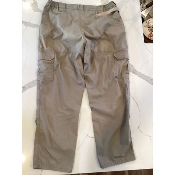5.11 Tactical Taclite Pro Pants Ripstop Stone Sz 40 Mens - Picture 6 of 8